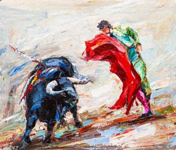 Spanish bullfight. Rodries Jose