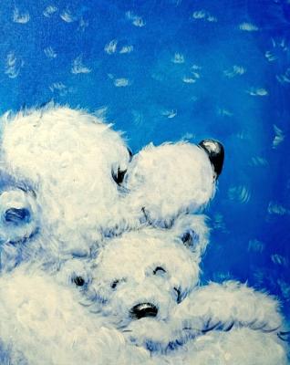 Snow bears. Bruno Tina
