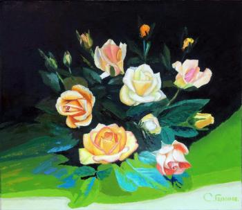 Yellow roses. Gaponov Sergey