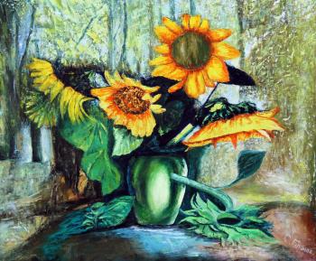 Sunflowers. Gaponov Sergey