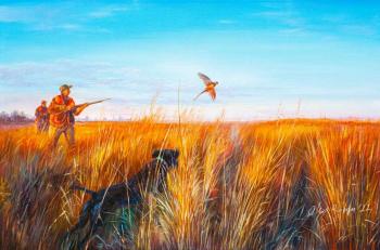 Pheasant hunting. Romm Alexandr