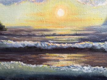 Painting Sea sunset.. Kirilina Nadezhda