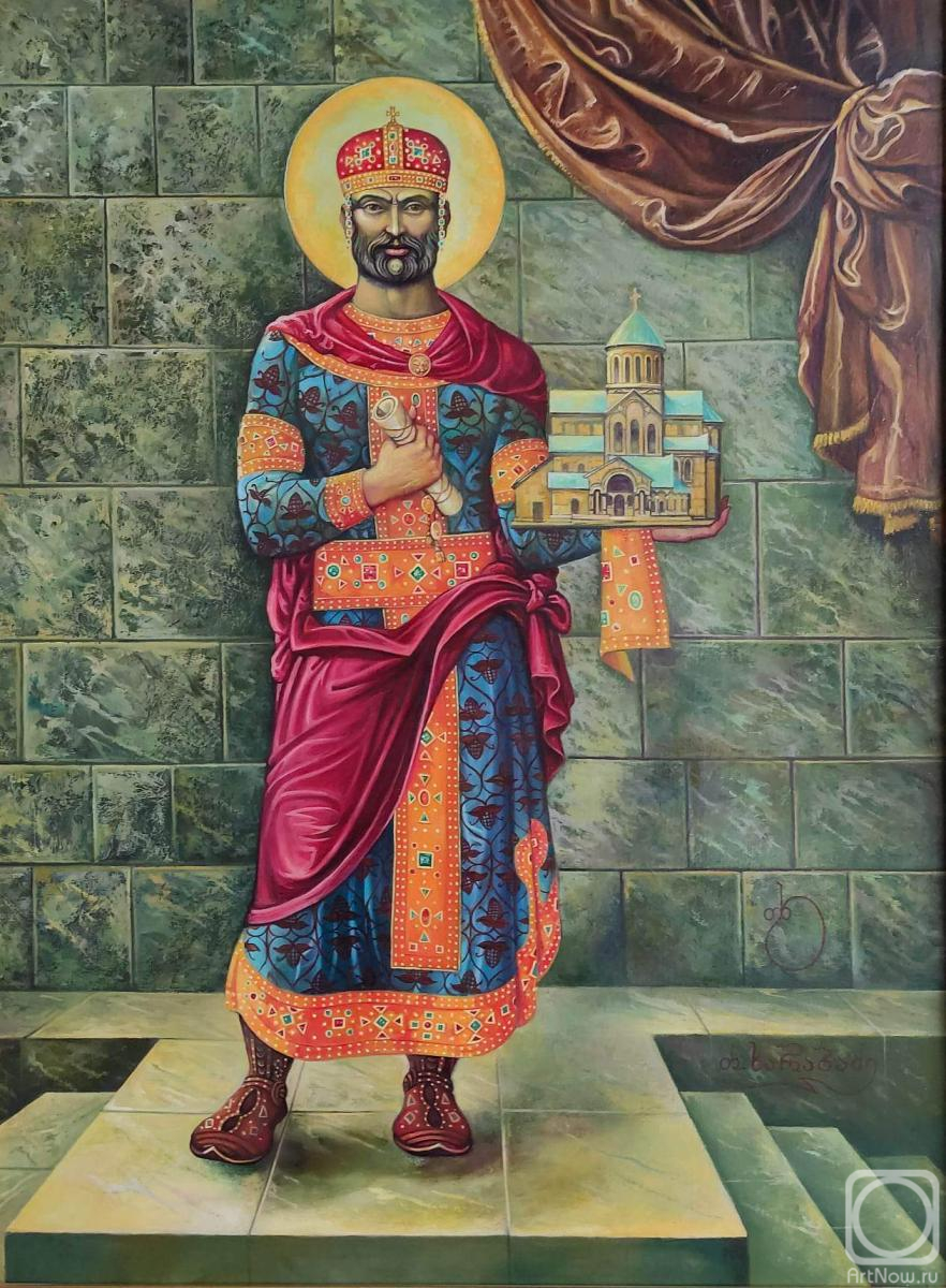 Kharabadze Teimuraz. Davit IV Agmashenebeli (fragment)