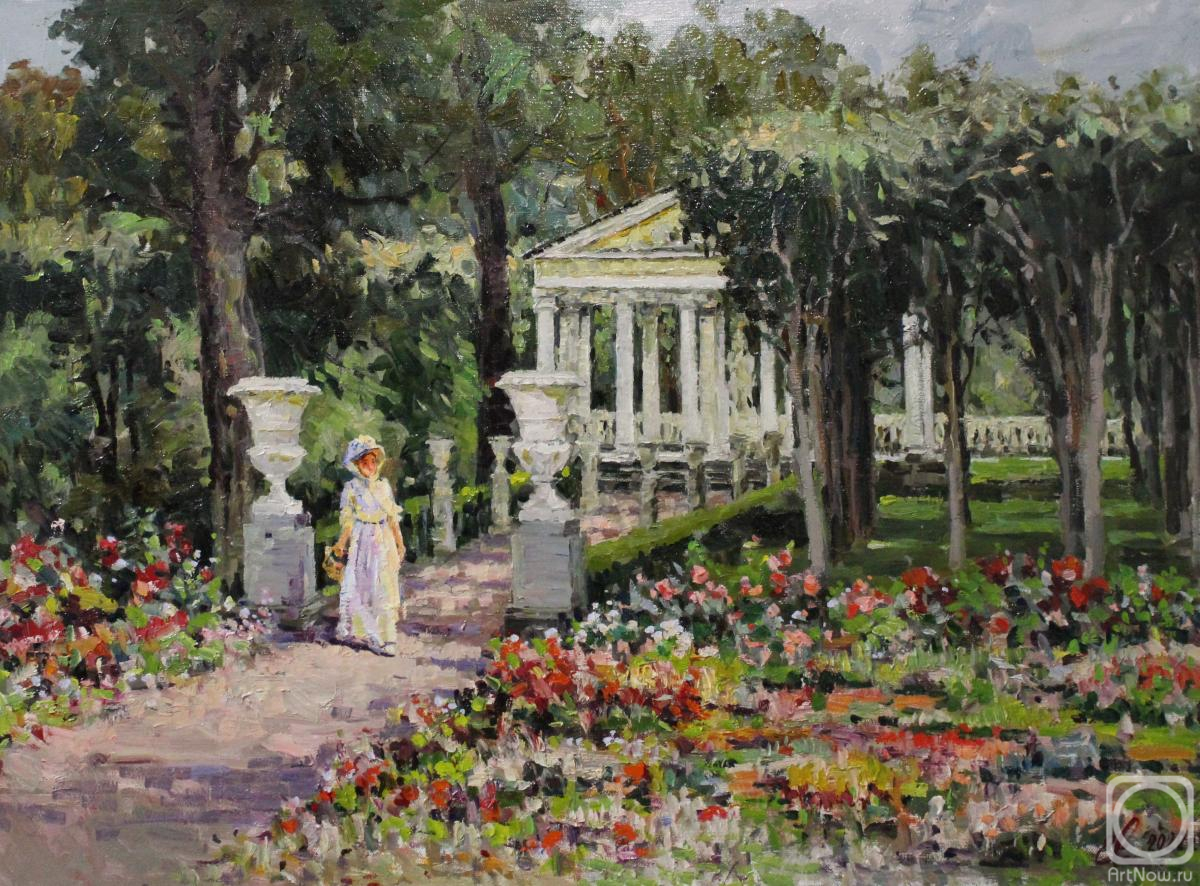 Malykh Evgeny. Pavlovsk Park. The Private Garden of Empress Maria Fedorovna