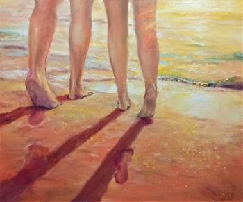 Our footprints in the sand (). Murtazin Ilgiz