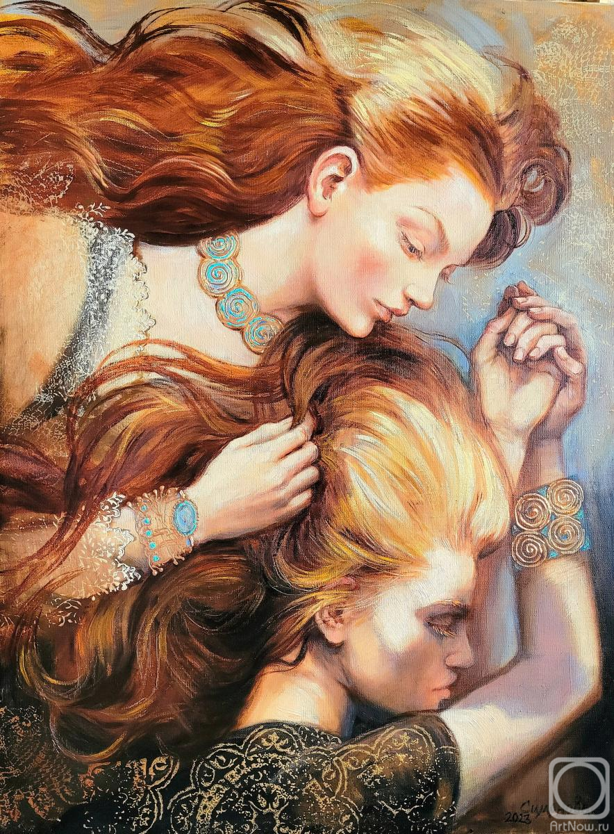 Simonova Olga. Hair gold