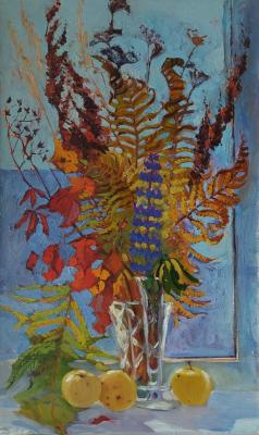 Bright bouquet of late autumn. Melnikov Aleksandr