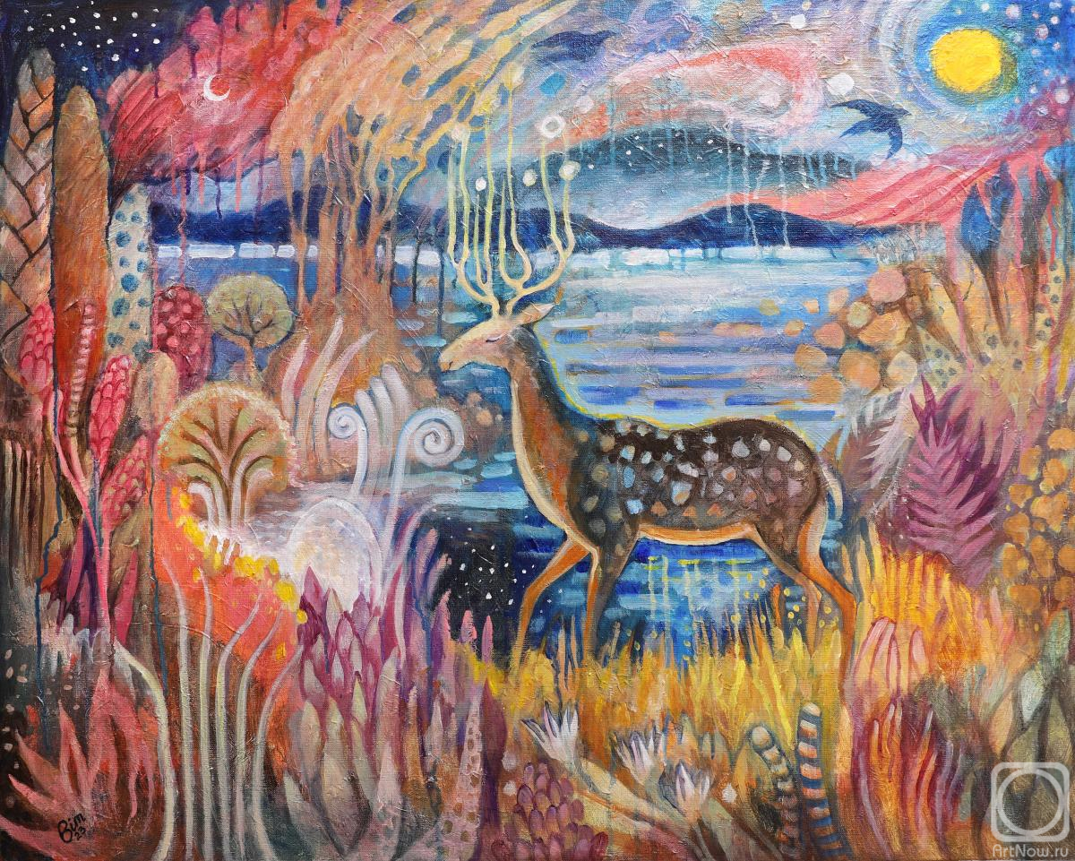 Картина. Бим Екатерина. Светозарная заводь