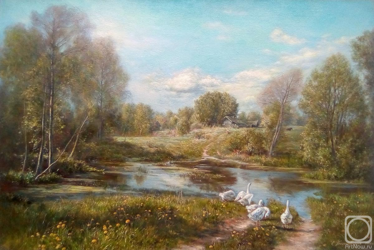 Kalinovskaya Ekaterina. Romantic landscape