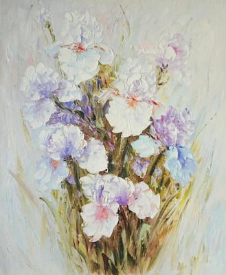 Painting Irises. Dzhanilyatti Antonio