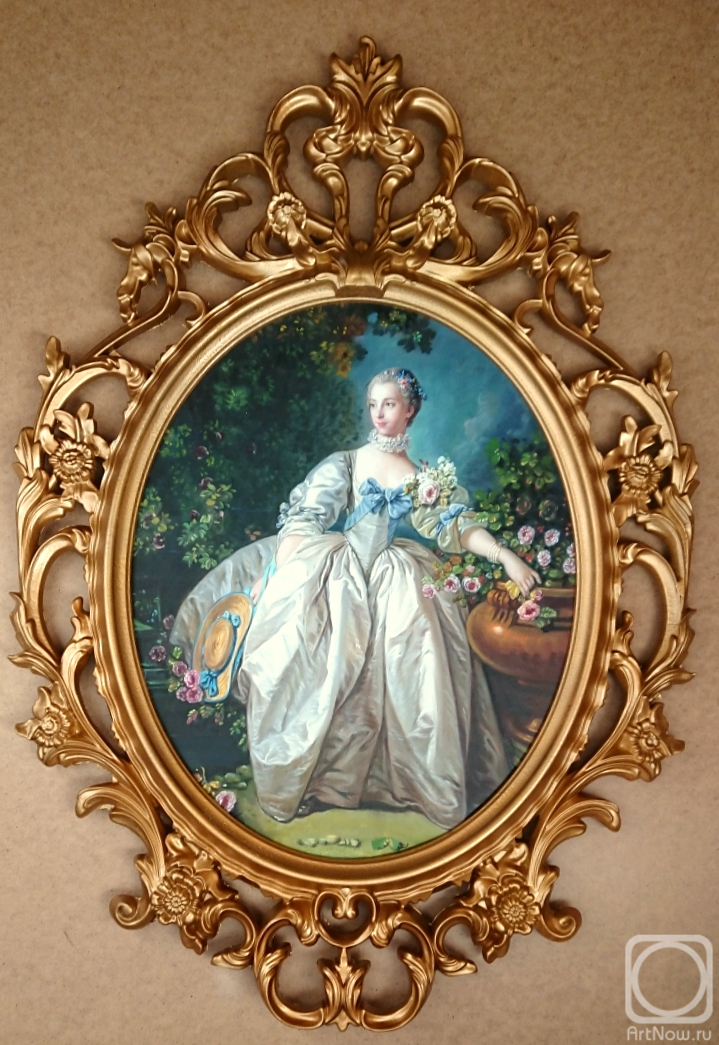 Smorodinov Ruslan. Portrait of Madame Bergeret