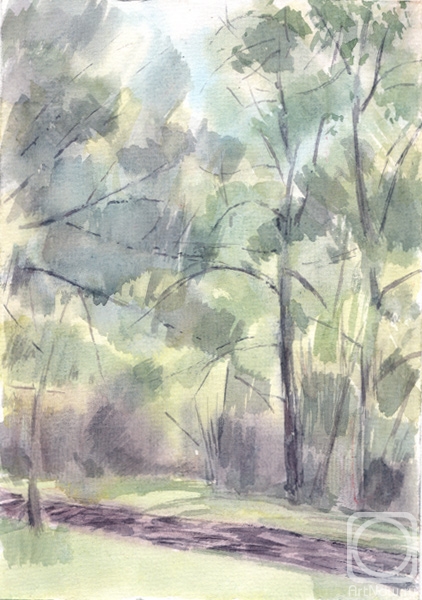 Картина. Романов Егор. Дорога