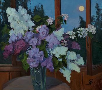 May night. Bouquet of lilac ( ). Melnikov Aleksandr