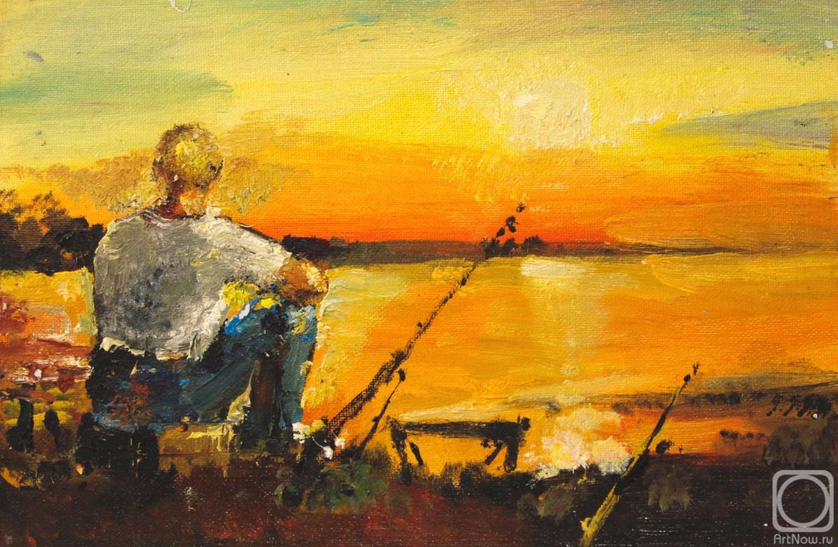 Kremer Mark. Fisherman on the Lake