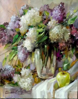 Lilac in a vase. Shakhov Elena