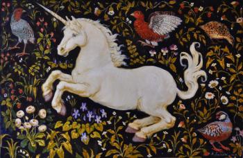 Mystical unicorn. Pylaeva Antoniya