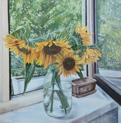 Sunflowers. Lipatov Aleksandr