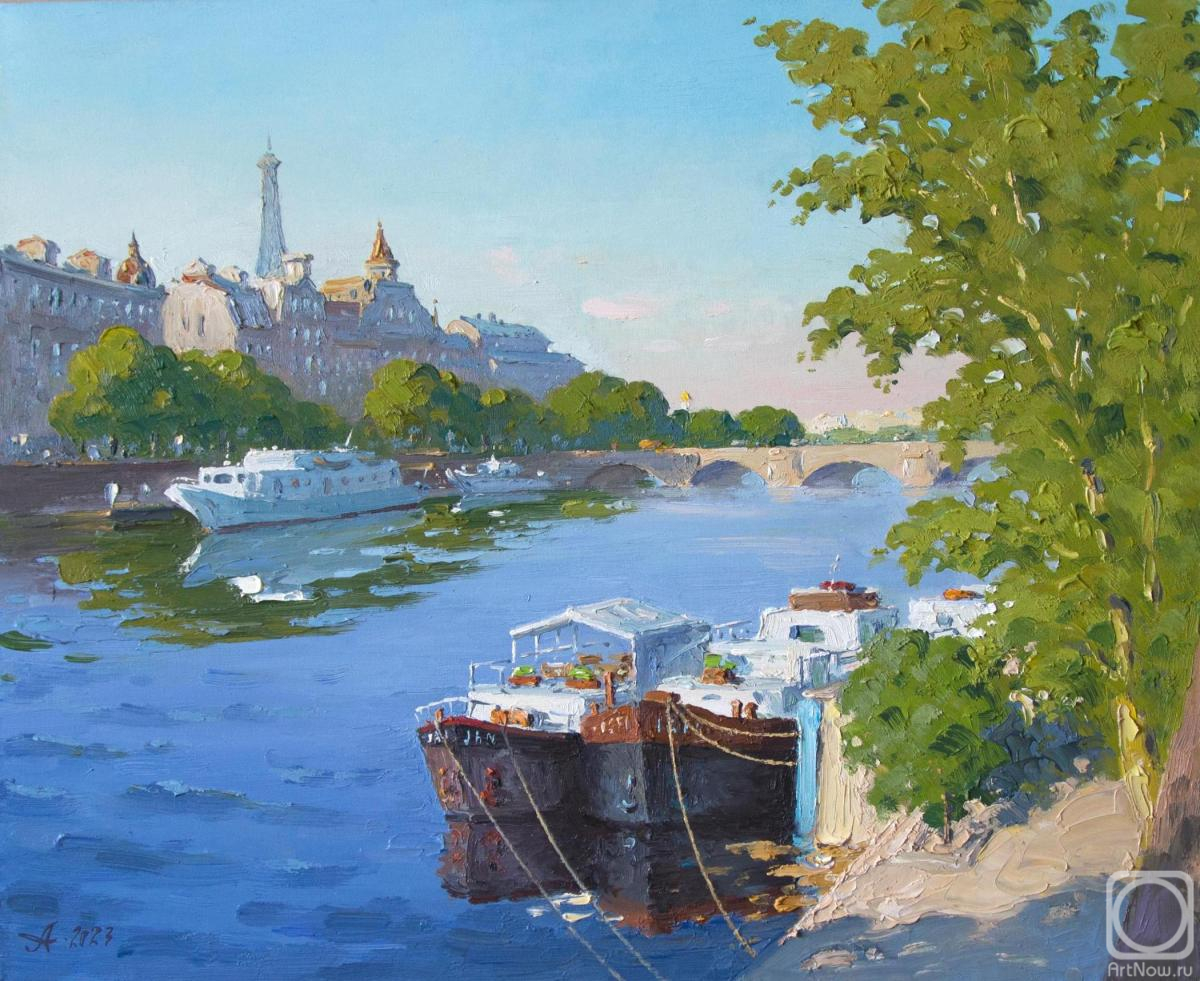 Alexandrovsky Alexander. Barges at the Tuileries