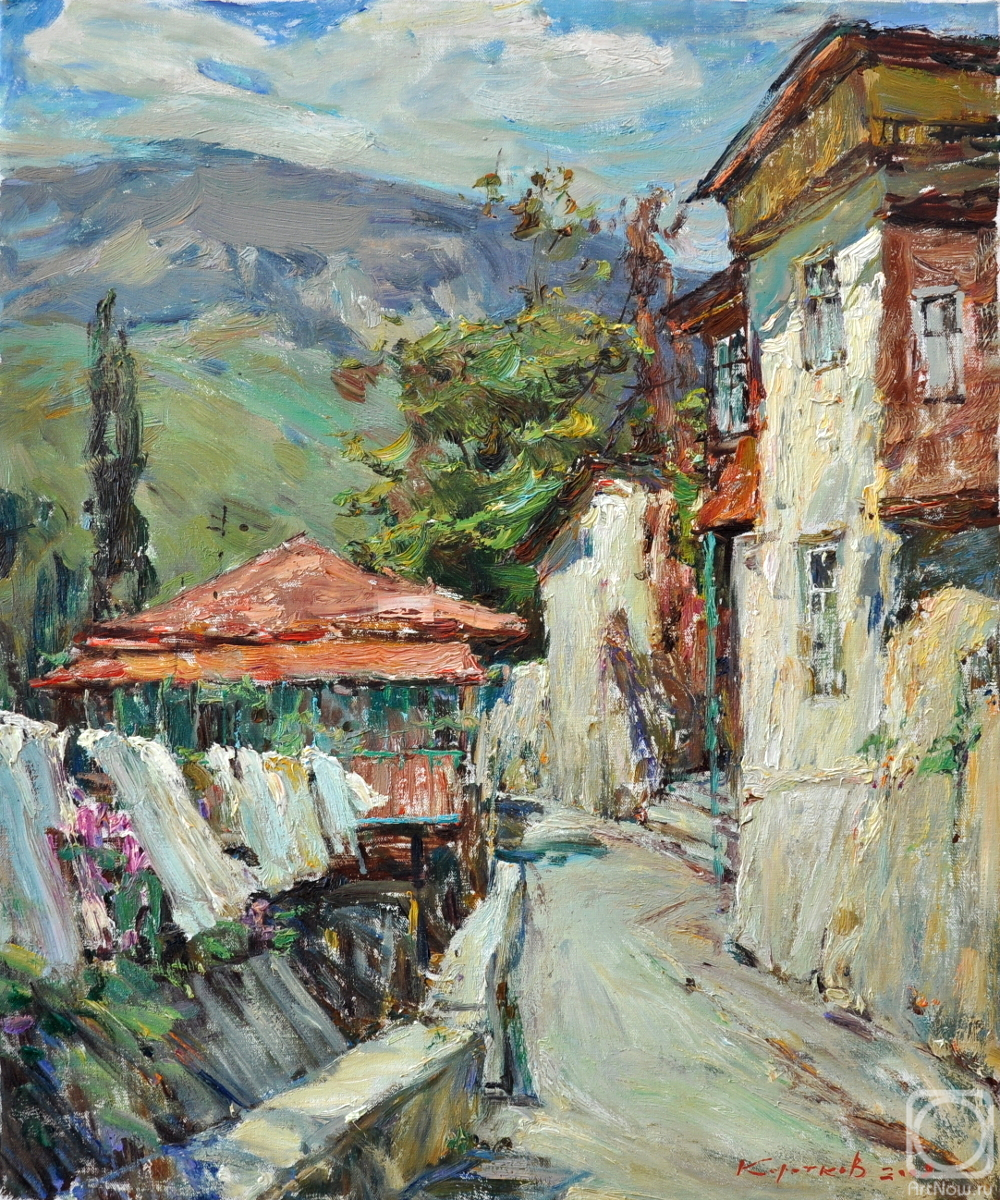 Korotkov Valentin. A street in Gurzuf