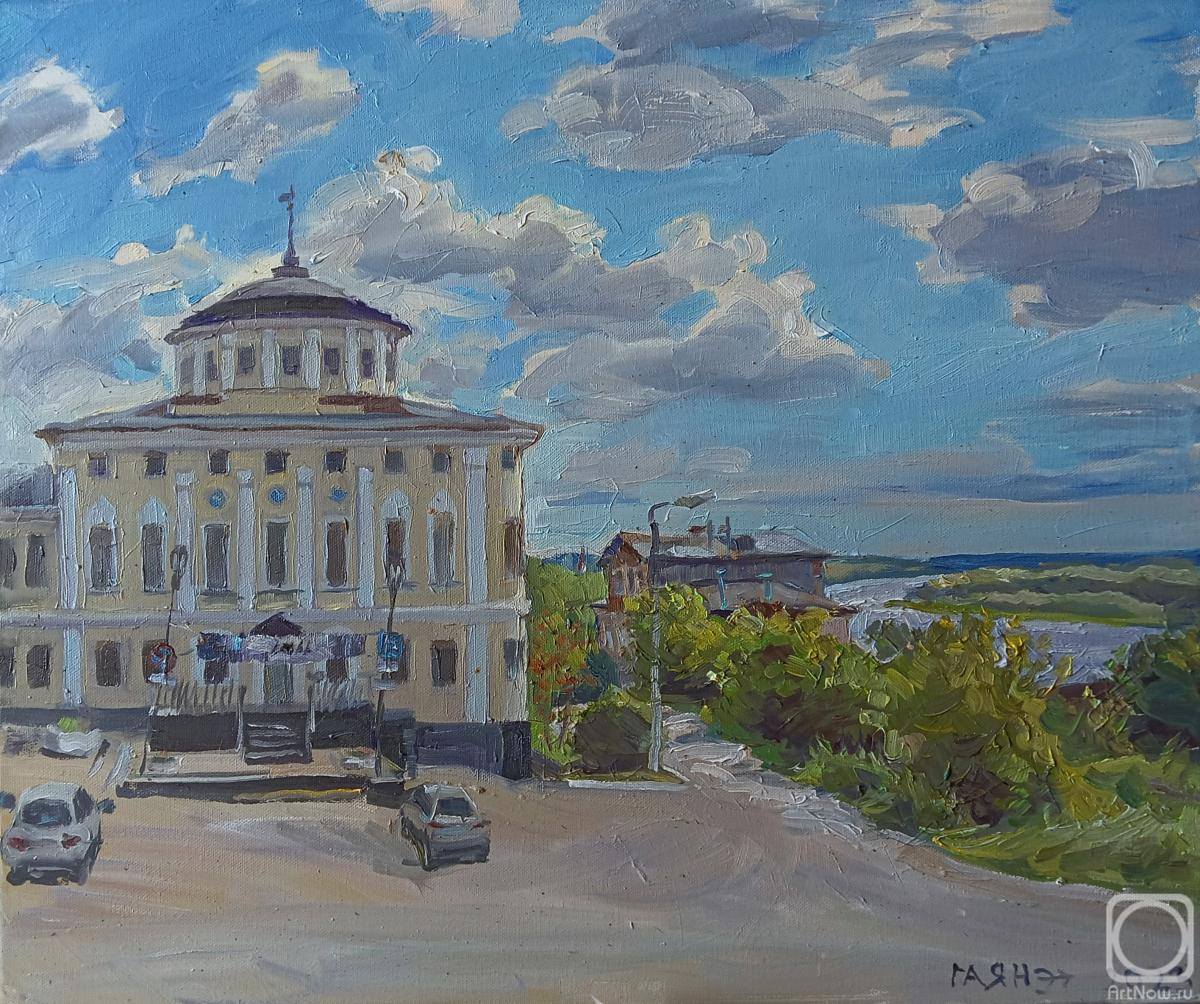 Dobrovolskaya Gayane. Kasimov, Historical Museum, river, summer