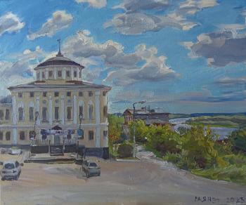 Kasimov, Historical Museum, river, summer