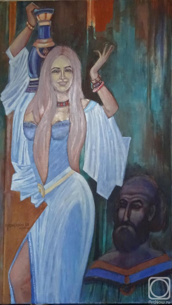 Pobozhenskij Vjacheslav. Mary Magdalene and Judas 2