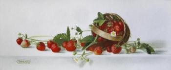 Strawberry basket. Takmakova Natalya