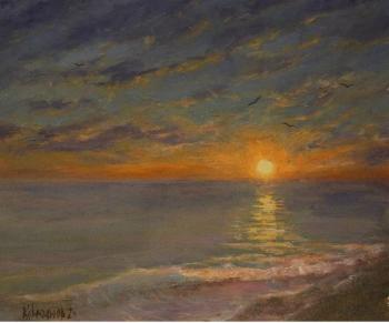 Sunset over the Black Sea (). Korepanov Alexander