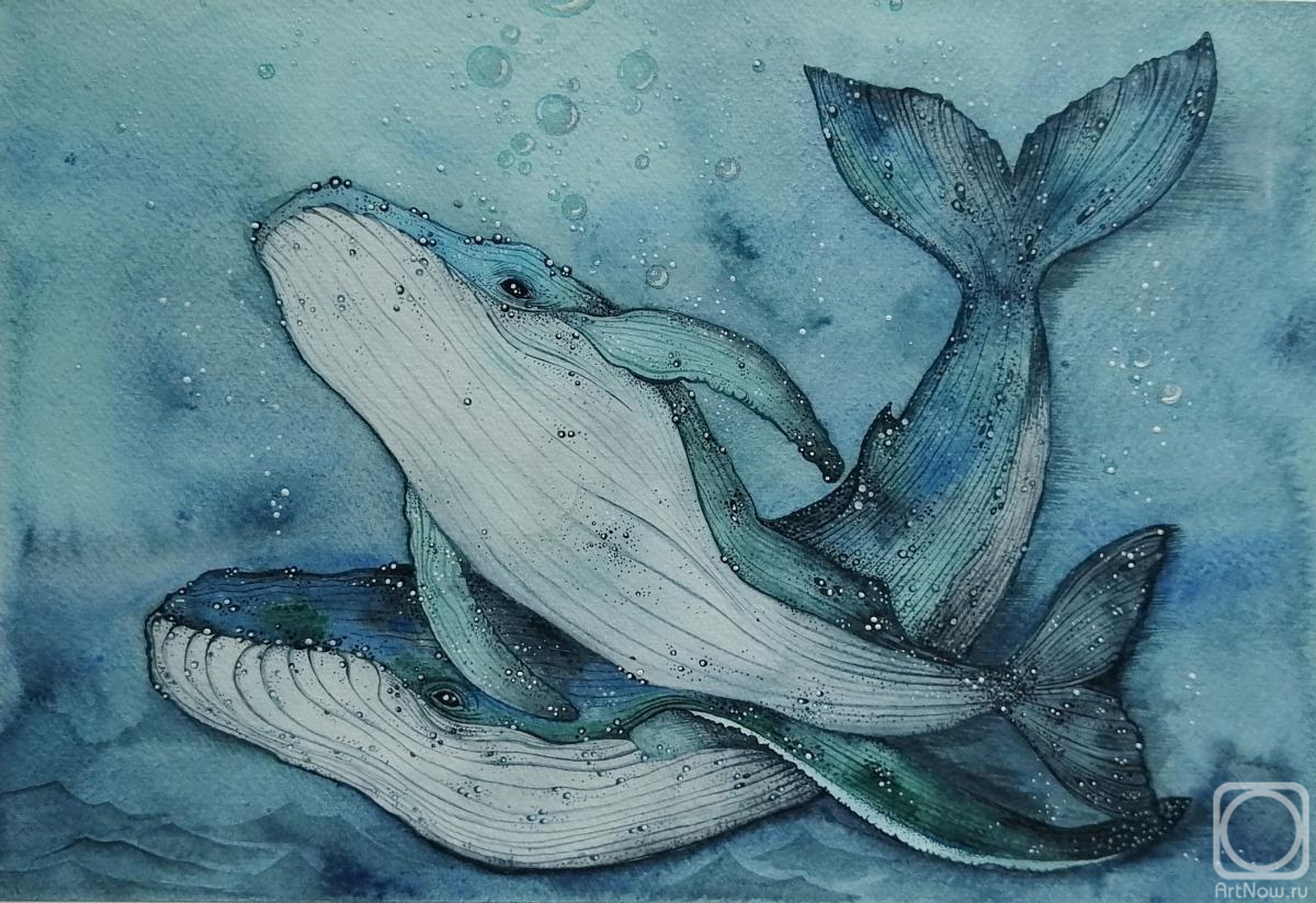 Kildysh Marina. Whales