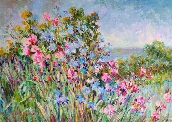 Flowers in the meadow. Kruglova Svetlana