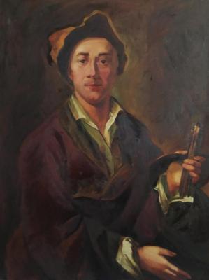 Self-Portrait" by Christian Seybold (copy) (Classical Portrait). Belohvostova Mariya