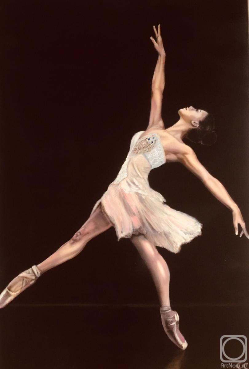 Saraeva Svetlana. Ballet dancer canvas oil