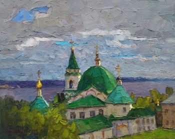 Monastery on the Volga. Vikov Andrej