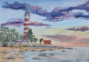 Shelepikhinsky lighthouse. Lapina Albina