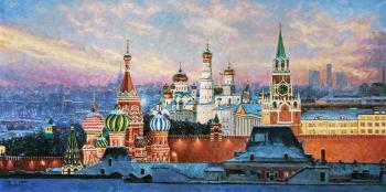 The Moscow Kremlin is the heart of the capital (). Razzhivin Igor