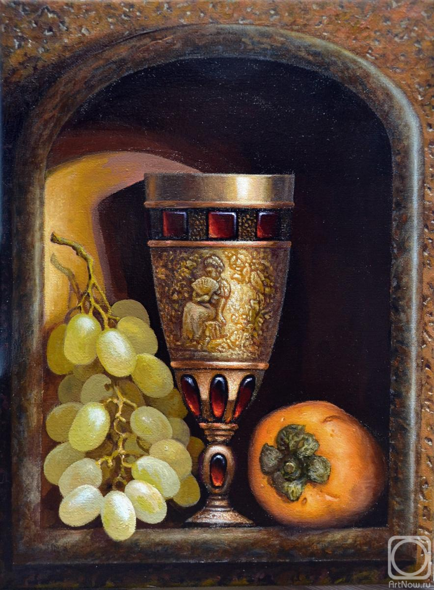 Melnikov Alexander. Persimmons and grapes