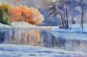 Winter contrasts. Panteleeva Elena