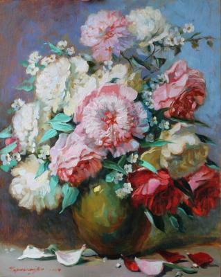 Romantic bouquet. Chernysheva Marina