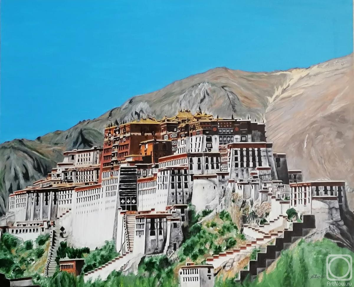 Svetlyy Aleksandr. Potala - The Abode of the Gods (art cycle "The Real Tibet")