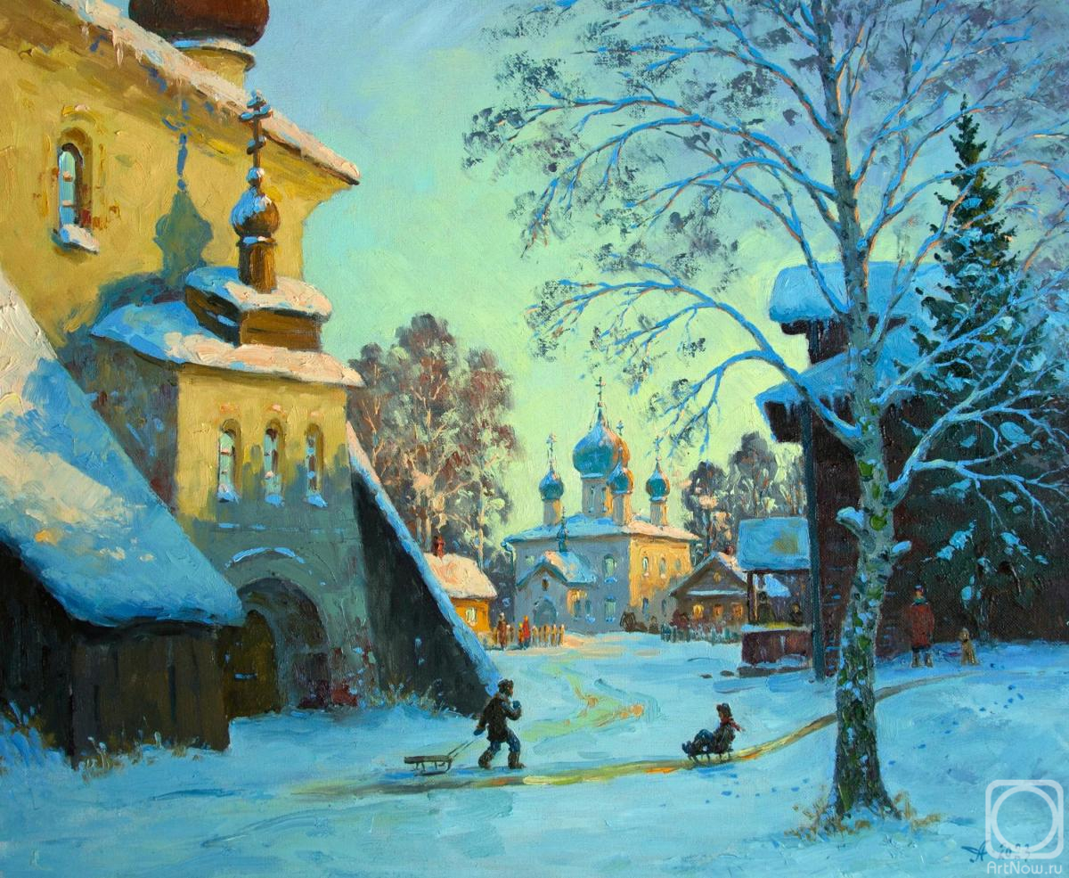 Alexandrovsky Alexander. Winter Kargopol