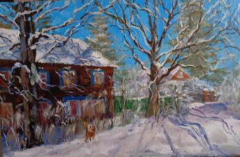 Sunny winter day ( ). Baltrushevich Elena