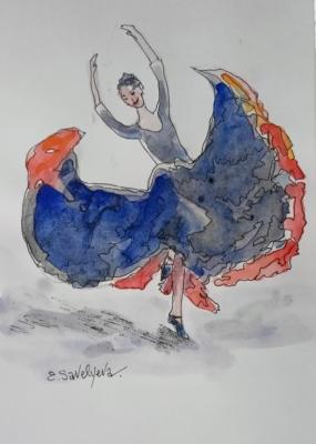 Flamenco. Savelyeva Elena
