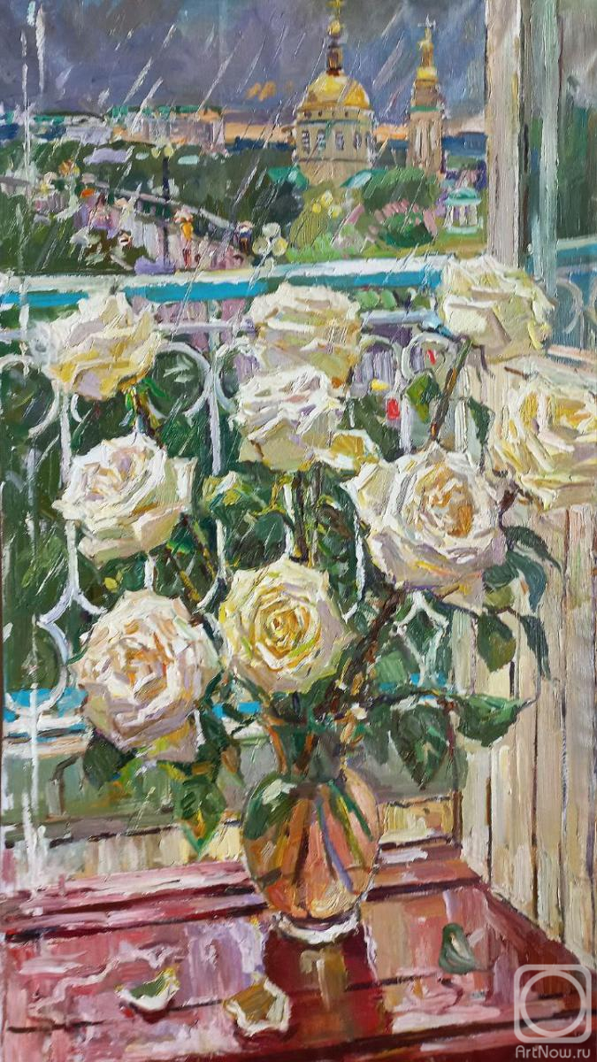 Sorokina Olga. White roses