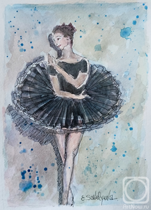 Savelyeva Elena. Ballet. Swans don't age