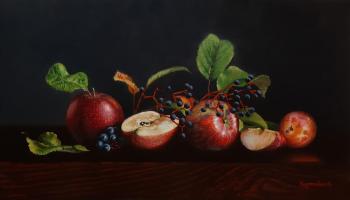 "Apples and aronia". Kuprashvili Hariton