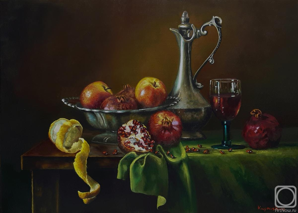 Kuprashvili Hariton. "Still life with fruits "