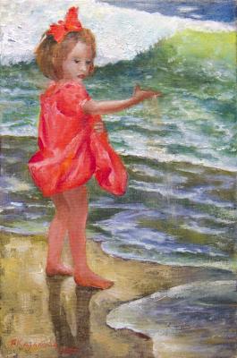 The Girl and the Sea. Kazakova Tatyana