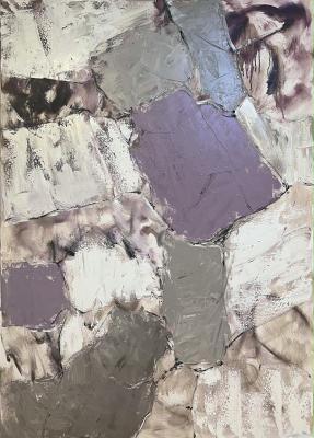 Abstract gray-purple tones. Skromova Marina