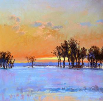 Winter evening. Sulimov Alexandr