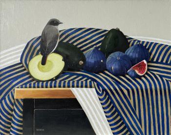 Figs, avocados and birds (). Berestova Ksenia